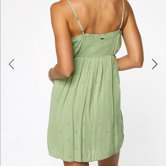 NWT O’Neill Kaline Eyelet Dress - Picture 2 of 3